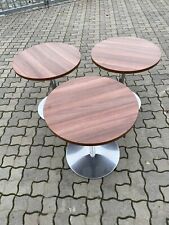3 Stück Bistrotische Gastrotische rund Durchmesser 60cm Höhe 62,5cm