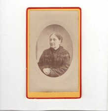 CDV Foto Damenportrait -