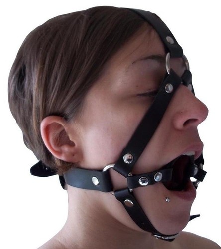 Bdsm bondage leder harness - bdsm, o