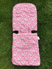 WNEU! Mega tolle Maclaren Universal Pad Buggy Sitzauflage rot bunt