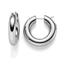 Paar Ohrringe Creolen 26,5x6mm