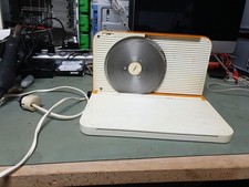 Krups Brotschneidemaschine Universal Compact Typ 355 - Orange Vintage klappbar