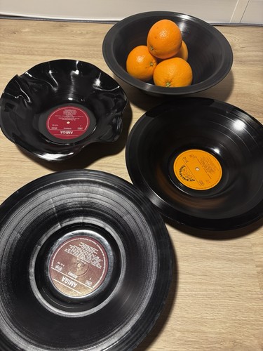 Vinyl schallplatte deko - 2x,
