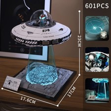 UFO Fliegende Untertasse Baustein Alien Schiff Raumschiff Astronaut Kreativ