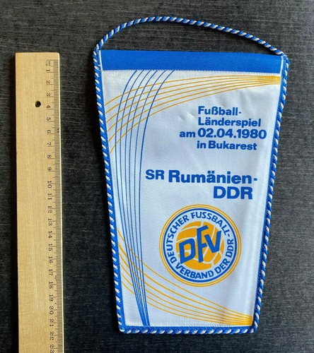 Wimpel länderspiel 1980 - wimpel,