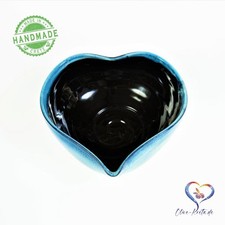 Servier-Schale schwarz-blau