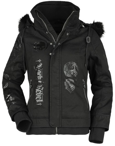 Rock rebel emp damen - rock, by