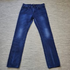 PRPS Jeans Demon Fit Herren W32 L33 Blau Denim Straight Leg Regular Fit