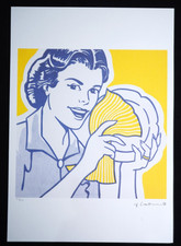 Roy lichtenstein 50x35 - lichtenstein,