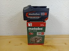 Metabo 18 V 4.0 Ah Li-Ion Akku