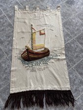 Vintage Antik Wandteppich