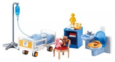 Playmobil® 6444 Kinder-Krankenzimmer  – Ergänzungsset (Polybeutel) – Neu & OVP