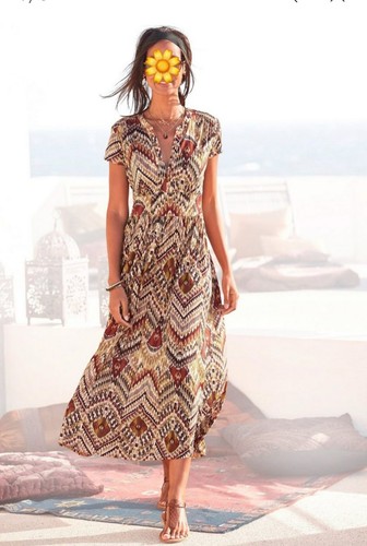 Lascana sommerkleid midikleid - lascana,
