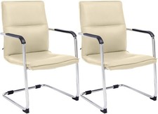 2er Set Besucherstuhl Seattle