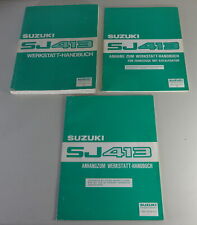 Werkstatthandbuch + Ergänzungen Suzuki SJ 413 Samurai Geländewagen Stand 12/1987