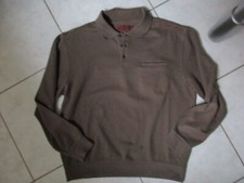 NEU! Peter Fitch /P&C Sweathshirt Pullover T-Shirt Gr. L 52-54, braun beige