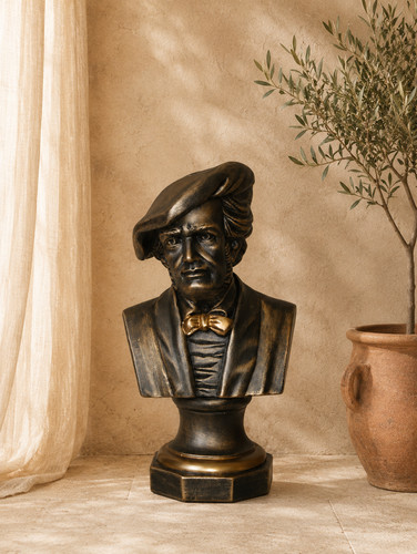 Wagner richard büste statue - wagner,