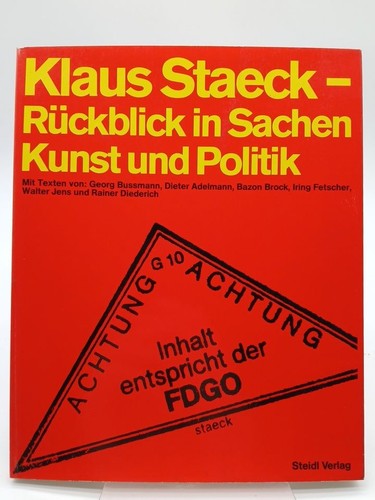 Klaus staeck rückblick - klaus,