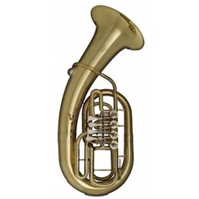 Stagg 77-EUR B-Bariton, mit 4 Drehventilen, im ABS Koffer gebraucht