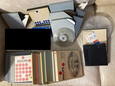 BASF PHILIPS AGFA 18 Tonbänder Spulen mit Hüllen unterschiedlich Groß KONVOLUT