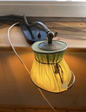 Alte Klavierlampe - Messing
