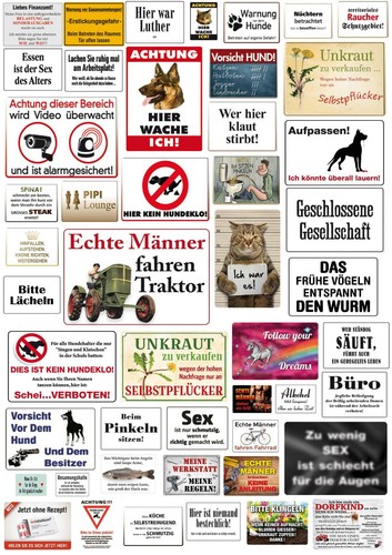 Multiauktion blechschild mit - multiauktion,