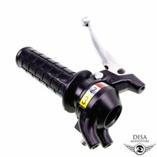 3 Gang Schaltgriff Schwarz Alu