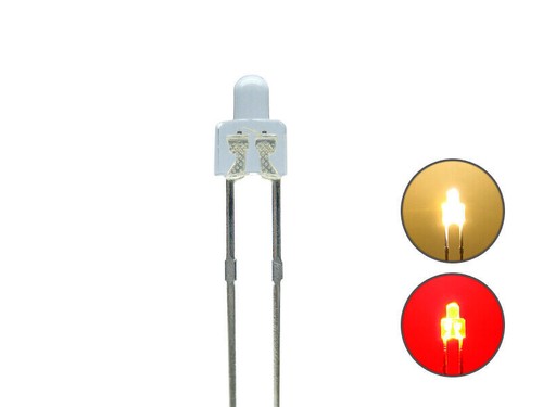 Duo led 2mm bicolor - 2mm,