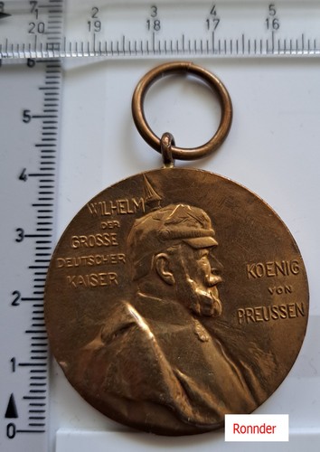 Medaille wilhelm der - -,