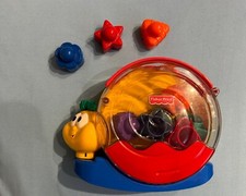 Lustige Fisher Price Schnecke, Formen-Schnecke, Lernspiel, Motorik ab 6 Monaten