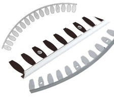 Bodenprofil Kurvenprofil in Alu Natur Profileisten Abschlußleisten STEINTEPPICH