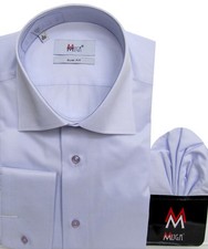 Slim-fit Glanz Hemd mit