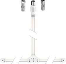 Hama Wurfantenne 205283 DAB/DAB+ DVB-T/DVB-T2 1,75M Heimradio Empfang a. B Ware