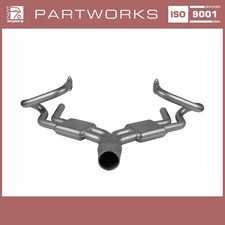 Auspuffset Sebring Style für PORSCHE 356 Sportauspuff Endrohr rund EDELSTAHL