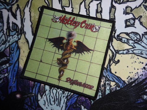 Mötley crüe patch aufnaher - crüe,