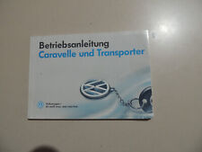 07.1993 VW T4 Caravelle Transporter Benziner Diesel Betriebsanleitung Bordbuch