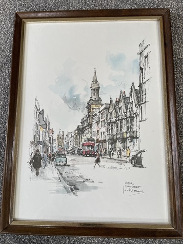 Oxford gerahmter druck - oxford,