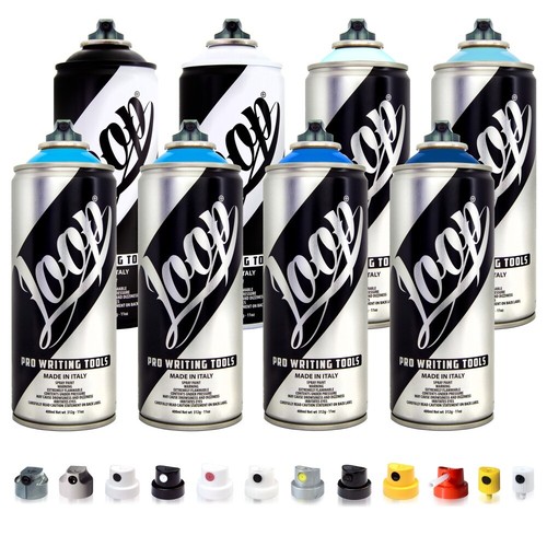 Loopcolors graffiti spraydosen - graffiti,