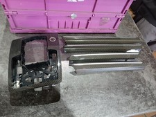 Original Audi Q7 4L V12 TDI Carbon Zierleisten Interieurleisten Set