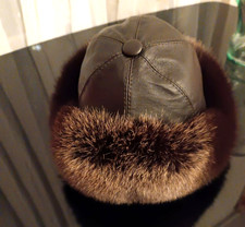 Damen Fellmütze echt Fell