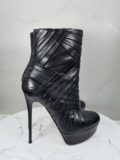 Valentino Damen Schwarz Leder