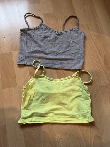 Bauchfreie tops s grau - bauchfreie,