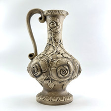 Relief keramikvase - relief,
