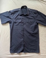 Polizei Hemd Uniform Bluse 35/36 Kurzarm Sammlerstück