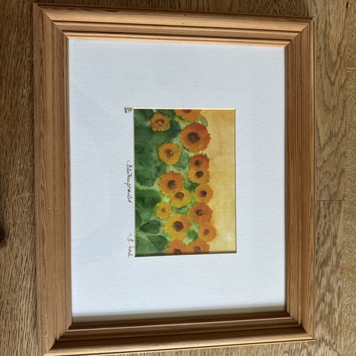 Bild aquarell sonnenblumen - bild,