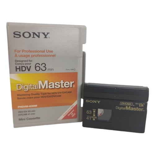 Sony hdv dvcam min - sony, digital