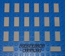 Lego 20 x Fliese / Fliesen 1x2
