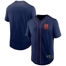 MLB Trikot Detroit Tigers Core Foundation navy Poly Baseball Jersey