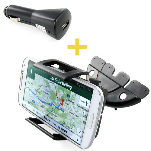 Schlitz kfz halterung usb - cd,