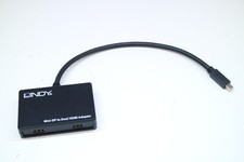 LINDY Mini Displayport zu 2X HDMI MST Hub  4K Multi Monitor Adapter